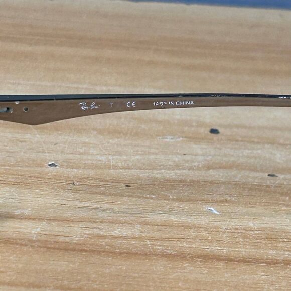 Ray-Ban RB6154 2531 Gunmetal Metal Eyeglasses Half-Rim 54-17-140 Frame Only - Picture 5 of 6